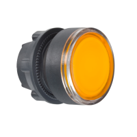 ZB5AH053 - cap selector luminos portocaliu luminos diametru 22 push-push for LED integral, Schneider Electric