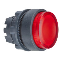 ZB5AW143 - cap luminos aparent, rosu, pentru butoane diametru 22 cu revenire pt.LED integral, Schneider Electric