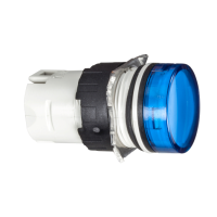 ZB6AV6 - capac de lampa pilot - diametru  16 - rotund - lentila simpla albastra, Schneider Electric