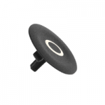 ZBA232 - capac negru marcat cu O pt buton circular Ã˜22, ZBA232, Schneider Electric