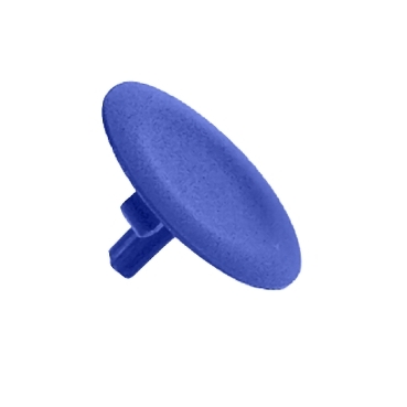 ZBA6 - capac albastru nemarcat pentru buton circular diametru 22, Schneider Electric (multiplu comanda: 10 buc)