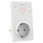Single-phase voltage monitoring relay in socket